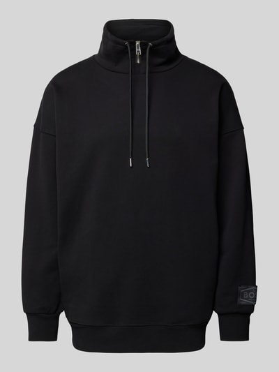 BOSS Sweatshirt mit Stehkragen Modell 'Seidler' Black 2