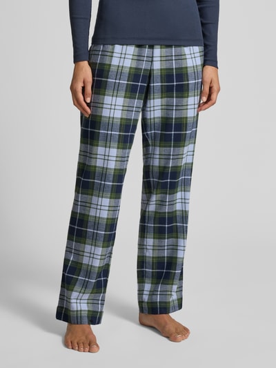 Christian Berg Woman Regular Fit Pyjama-Hose mit Tunnelzug Dunkelblau 4