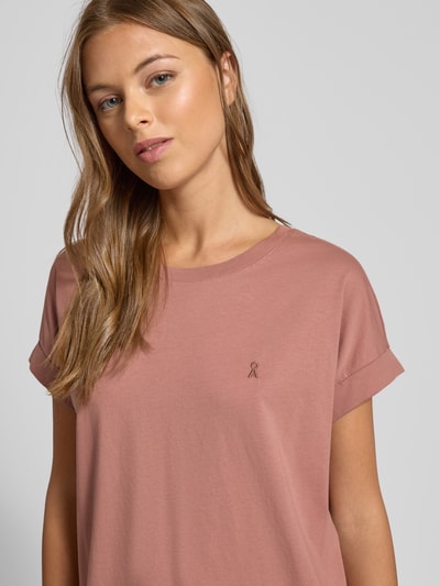 Armedangels Loose Fit T-Shirt aus reiner Baumwolle Modell 'IDAARA' Rose 3