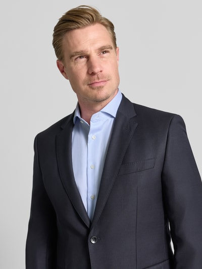 Christian Berg Men Koszula biznesowa o kroju regular fit z kołnierzykiem typu cutaway Błękitny 3