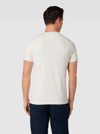Tommy Hilfiger T-Shirt mit Label-Detail Beige 5