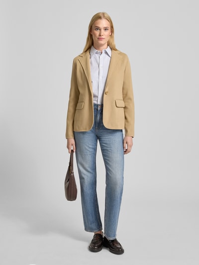 Lauren Ralph Lauren Blazer mit Reverskragen Sand 1