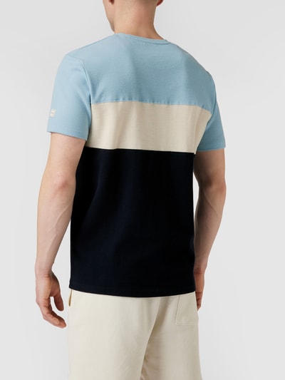 Tom Tailor T-Shirt im Colour-Blocking-Design Hellblau 5