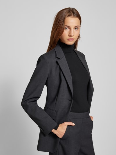 Tiger Of Sweden Blazer met reverskraag, model 'NARINA' Antraciet gemêleerd - 3