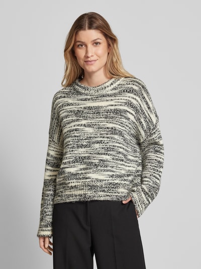 MSCH Copenhagen Strickpullover mit Rundhalsaussschnitt Modell 'Annasol' Offwhite 4