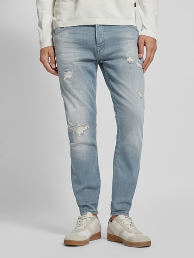 GABBA Jeans mit 5-Pocket-Design Modell 'ALEX' Silber 4