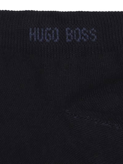 BOSS Sneakersocken mit Label-Print im 2er-Pack Dunkelblau 3