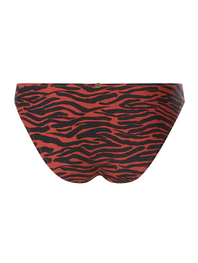 Shiwi Bikini-Slip mit Animal-Print Mittelbraun 3