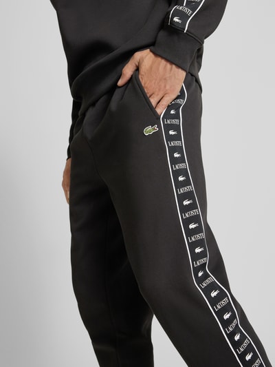 Lacoste Sweatpants mit Label-Details Black 3