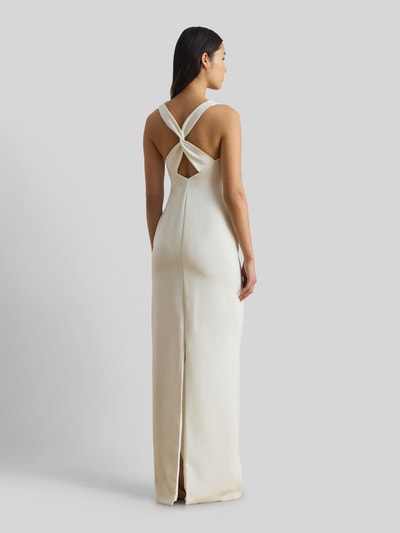 Lauren Ralph Lauren Sukienka wieczorowa z detalem na plecach Biały 5