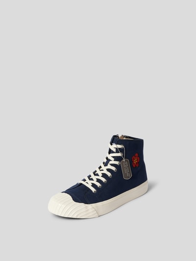 Kenzo High-Top-Sneaker mit Motiv-Stitching Dunkelblau 2