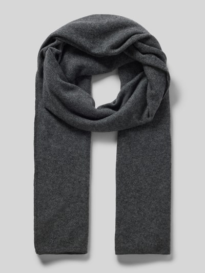 MCNEAL Schal aus Woll-Mix mit Kaschmir-Anteil Anthrazit Melange 1