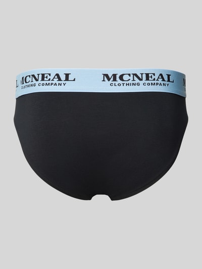 MCNEAL Slip met elastische band met logo in een set van 3 stuks Zwart - 3