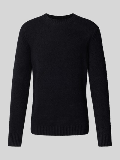 Cinque Gebreide pullover met ronde hals, model 'ZAC' Zwart - 2