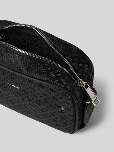 BOSS Umhängetasche mit Strukturmuster Modell 'RAY' Black 5