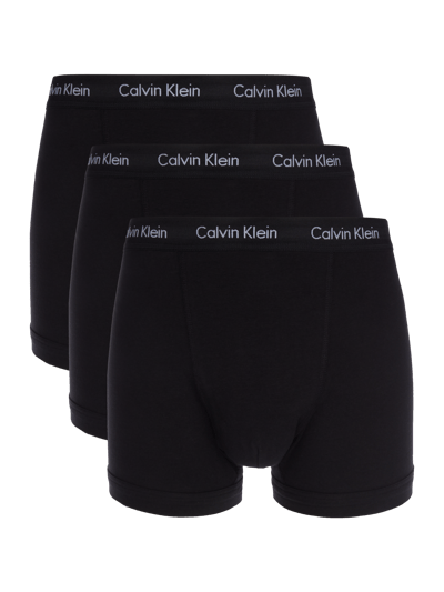 Calvin Klein Underwear Boxershort met logo in band in een set van 3 stuks Zwart - 2