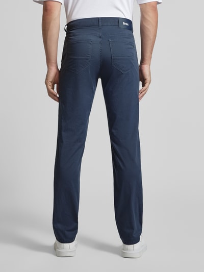 Brax Regular Fit Hose mit Strukturmuster Modell 'Cadiz' Marine 5