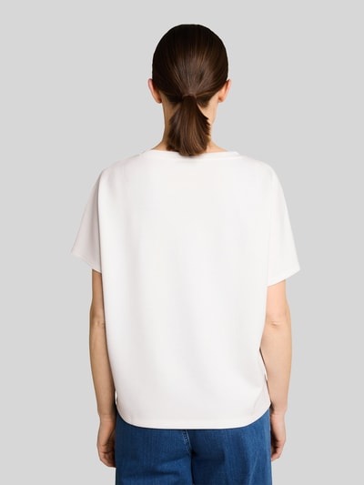 Tom Tailor comfort fit T-shirt Offwhite - 5