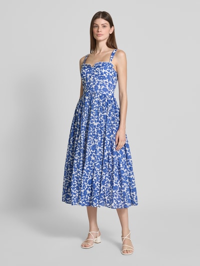 LACE & BEADS Cocktailkleid im Allover-Look Blau 4