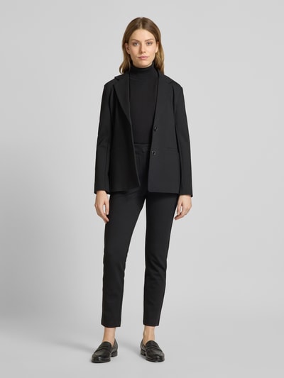 MaxMara Leisure Blazer mit Reverskragen Modell 'JOICE' Black 1