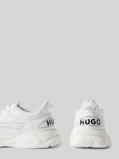 HUGO Sneakers met labeldetail, model 'Leon' Wit - 2