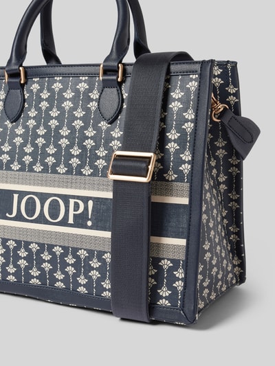 JOOP! Handtasche mit Label-Schriftzug Modell 'mazzolino catena aurelia' Marine 3