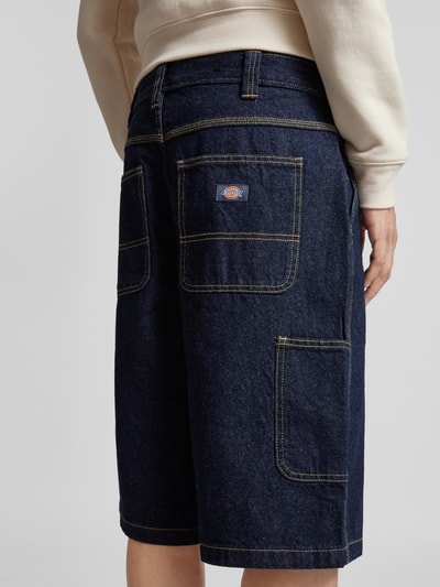 Dickies Bermudas mit französischen Eingrifftaschen Modell 'MADISON' Jeansblau 3