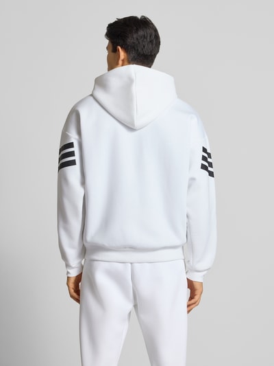 adidas Sportswear Regular fit sweatjack met logoprint Wit - 5