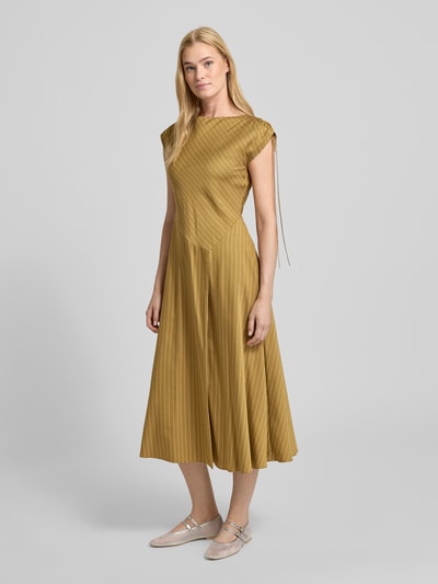 MAX&Co. Tailliertes Cocktailkleid aus Viskose-Mix Modell 'EDMOND' Camel 1
