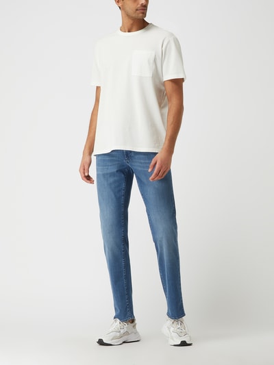 Brax Straight Fit Jeans mit Modal-Anteil Modell 'Cadiz' Blau 1