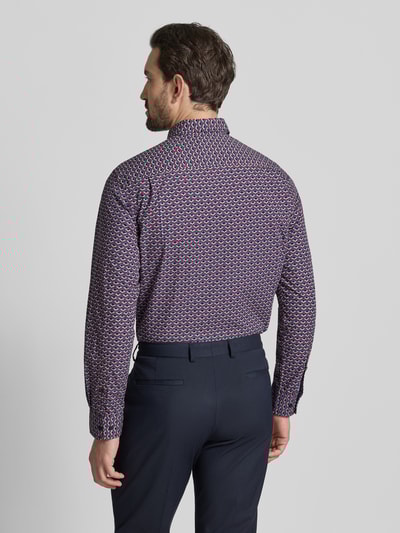 Christian Berg Men Vrijetijdsoverhemd met knoopsluiting Jeansblauw - 5