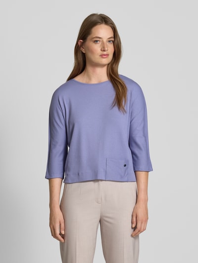 Marc Cain Shirt met 3/4-mouwen Lavendel - 4