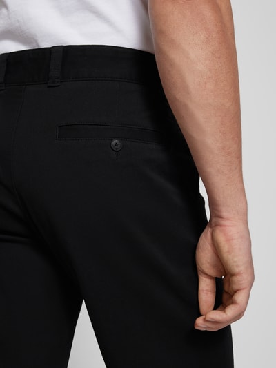 Hugo Blue Regular Fit Bermudas mit Gesäßtaschen Modell 'Dante' Black 3