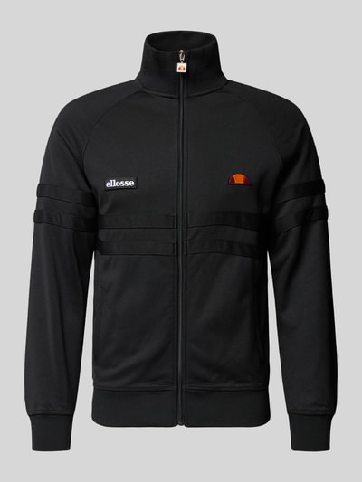 Ellesse Sweatjacke mit Label-Patch Modell 'RIMINI' Black 2