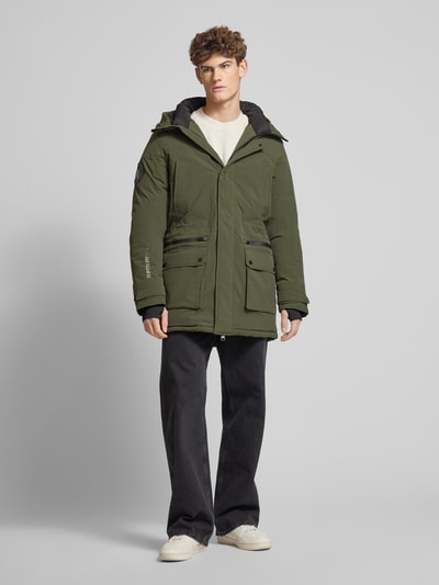 Superdry Jacke mit Kapuze Khaki 1