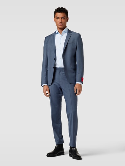 HUGO Slim Fit Business-Hemd mit Haifischkragen Modell 'Kery' Hellblau 1