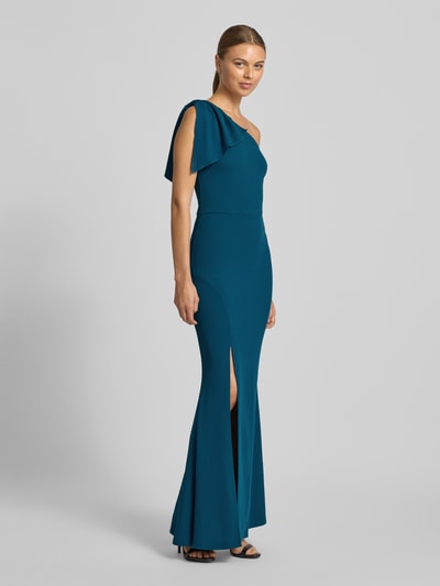 Lipsy Avondjurk met one shoulder-band Petrol - 1