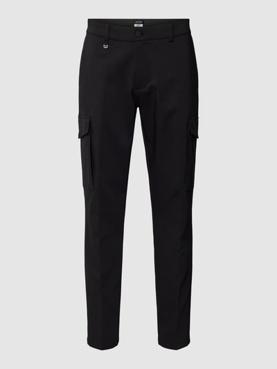 Antony Morato Skinny Fit Hose mit Cargotaschen Black 2