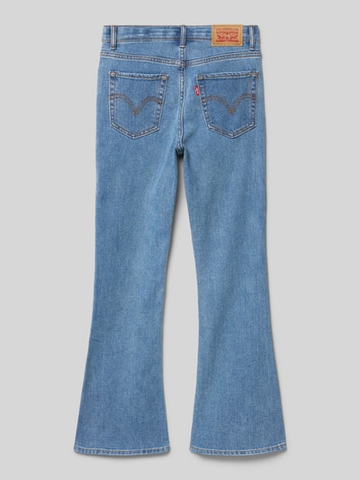 Levi’s® Kids Jeansy bootcut z mieszanka bawełny model '726' Jasnoniebieski 3