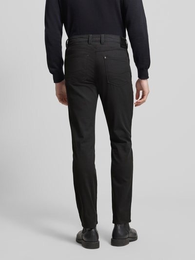 bugatti Regular Fit Jeans im 5-Pocket-Design Modell 'CORDOBA' Anthrazit 5