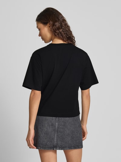 Marc O'Polo Regular Fit T-Shirt aus Baumwoll-Mix BLACK 5