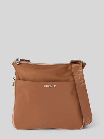 BOGNER Handtas met labelapplicatie, model 'KLOSTERS SERENA' Camel - 2