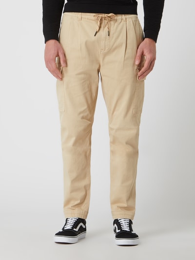 Scotch & Soda Cargobroek met stretch, model 'Fave' Zand - 4