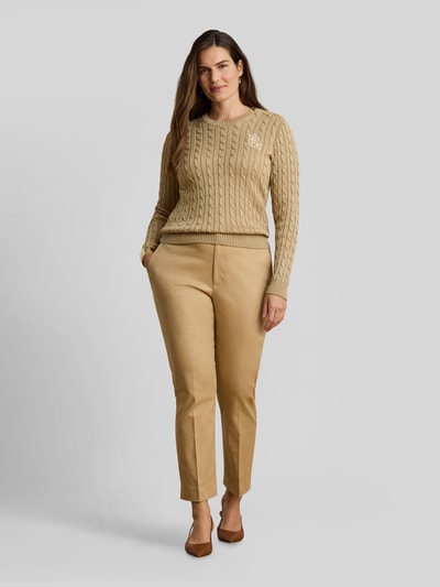 Lauren Ralph Lauren Regular Fit Chino aus Baumwoll-Mix Modell 'ABRIANNA' Beige 6