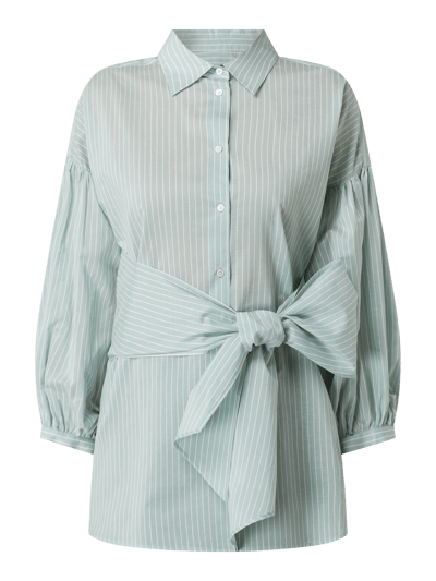 MAX MARA WEEKEN Oversized blouse met zijde, model 'Baleari' Mintgroen - 2