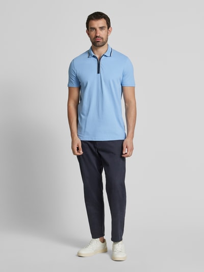 PAUL SMITH Regular Fit Poloshirt mit Label-Detail Hellblau 1
