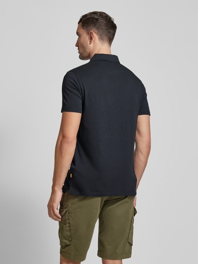 camel active Poloshirt met labelstitching Antraciet - 5