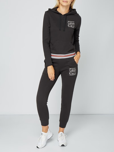 Calvin Klein Underwear Hoodie mit Logo-Print  Black 1