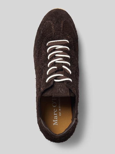 Marc O'Polo Sneaker mit strukturierter Oberfläche Modell 'Fabiana 4' Dunkelbraun 3