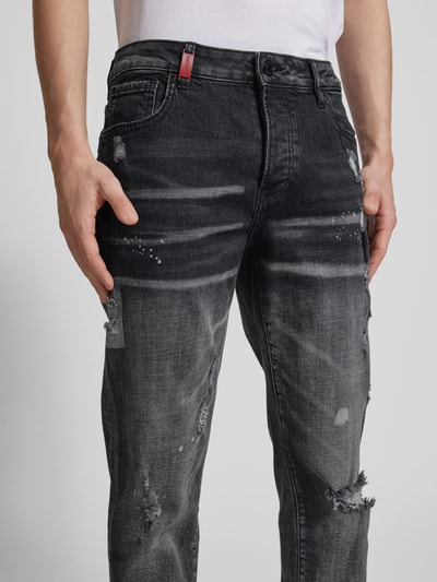 2Y Studios Jeans mit 5-Pocket-Design Black 3